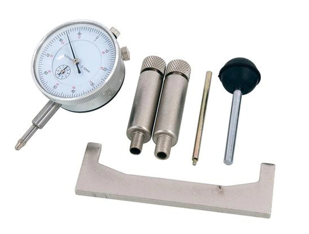 7pc Diesel Fuel Injection Pump Static Adjusting Timing Indicator Gauge Tools for Audi VW