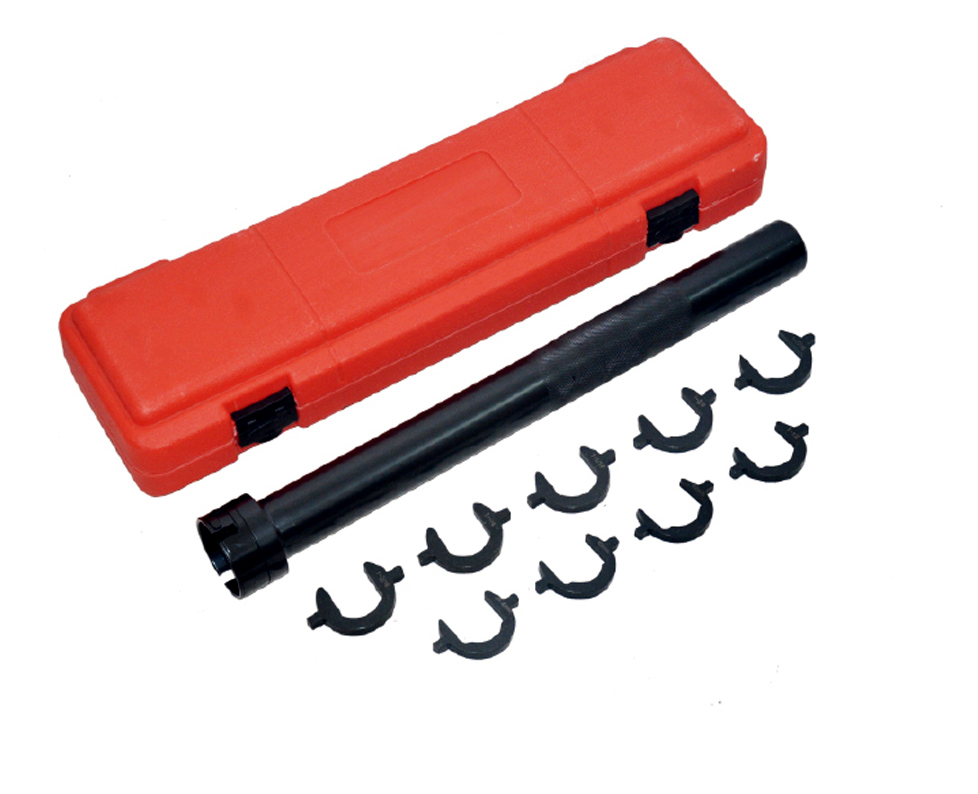 Master Inner Tie 1/2" Dr Rod End Installer Remover Tool Kit Set With 9 Crows Foot Adaptors