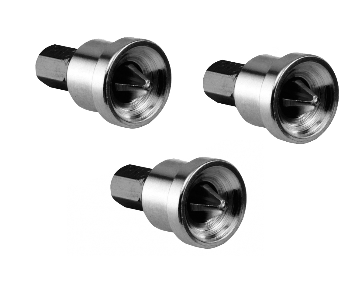 3pc x 25mm S2 Steel Drywall Plasterboard Countersink Screw Dimpler Adapter Bits