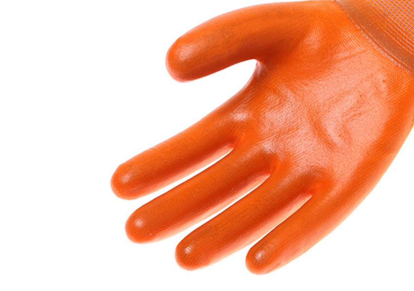 P538 Nitrile Dip Gloves Water & Oil Protective Mechanic Work Glove Free Size