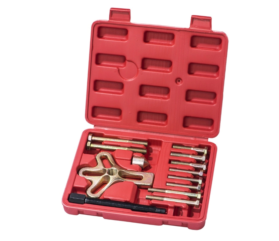 13pc Harmonic Balance Kit Gear Puller Steering Wheel Crankshaft Pulley Yoke