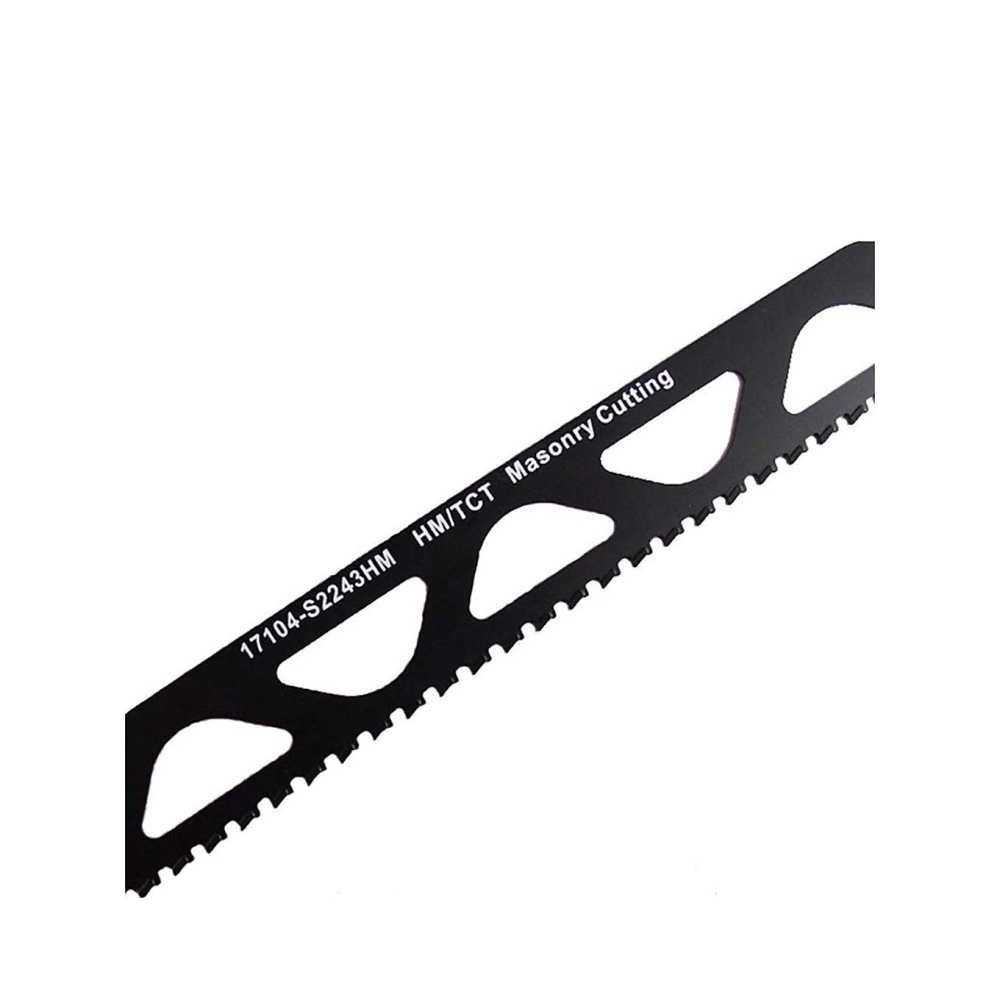 HM/TCT 2T Tungsten Teeth Reciprocating Saw Blade Brick Masonry Stone Cutting