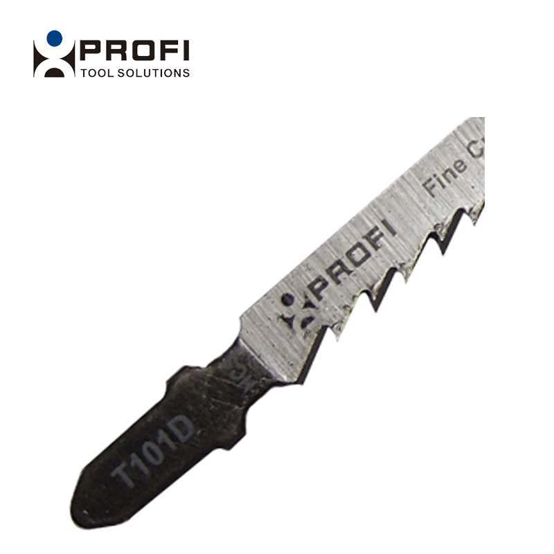 3pc T101D HCS Jigsaw Blade 6TPI Ground Teeth Wood & PVC Cutting Saw Blades