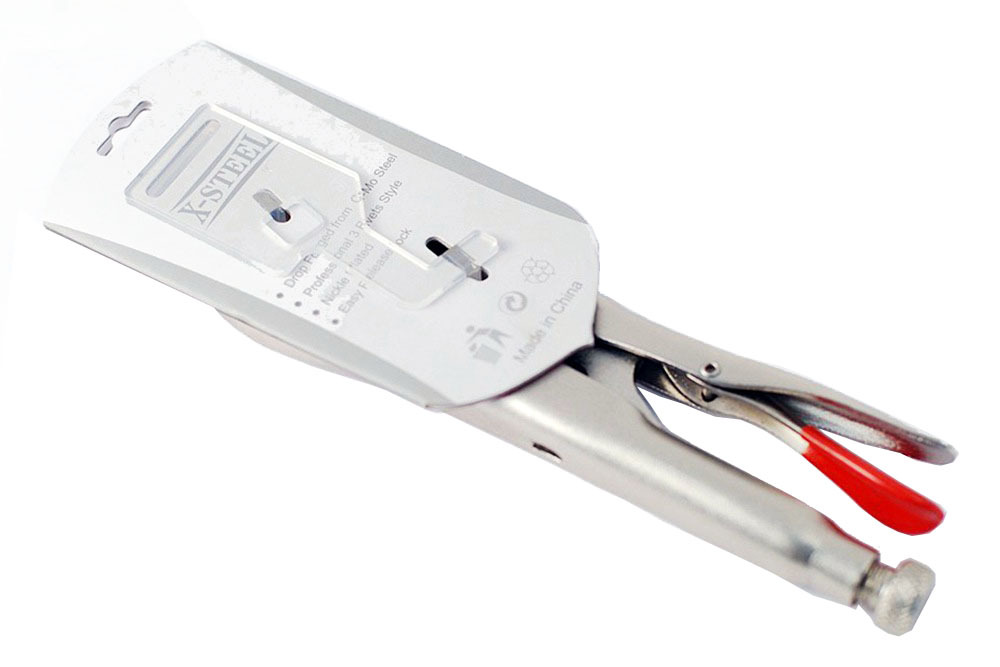 Locking Pliers 10" Vice Grip Straight Jaw 3 Rivet 2 Yrs Warranty