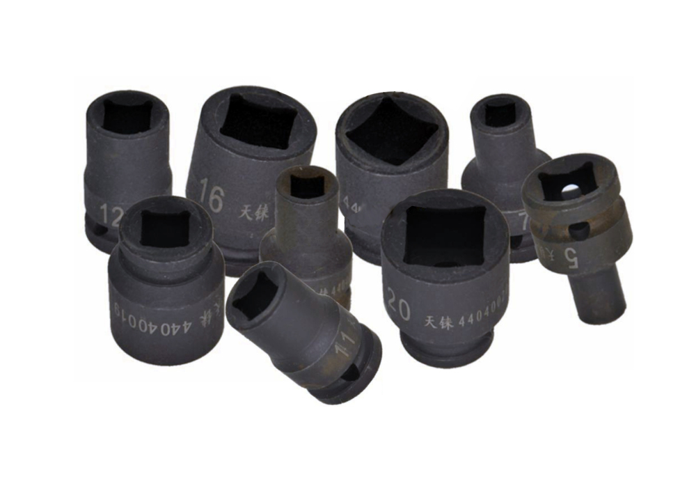 1/2" Dr. 4PT 4 Point Socket Set for Square Bolt Nut Pipe Plug Set: 5-13mm/4-19mm