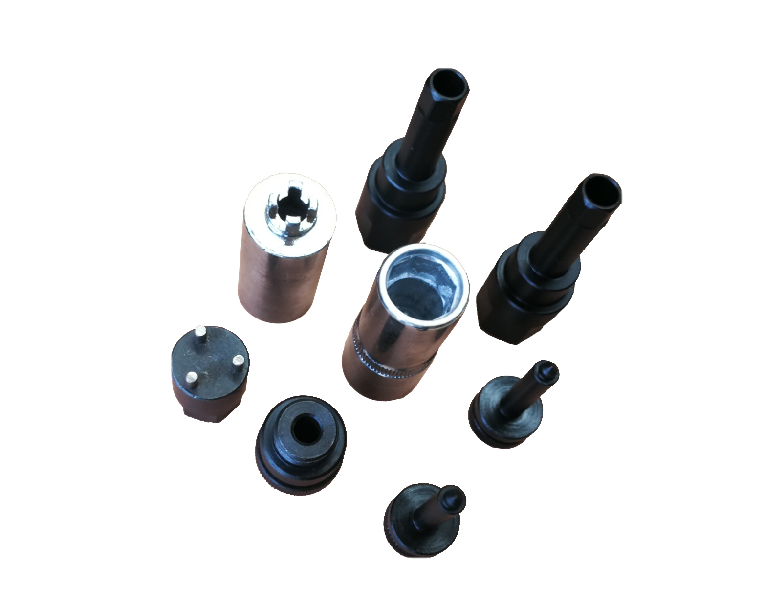 8pc CR-Common Rail Diesel Injector Repair Kit Injector Ball Valve Lapping & Guide