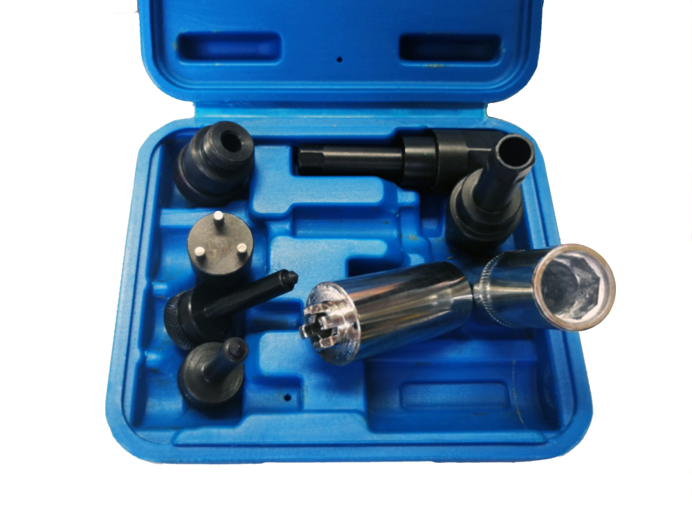 8pc CR-Common Rail Diesel Injector Repair Kit Injector Ball Valve Lapping & Guide