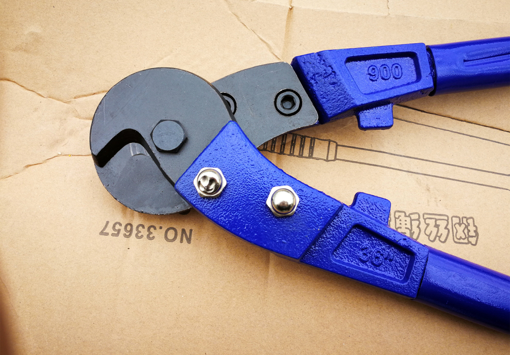 WD&WL Industrial-Glade Si2Mn Balde Wire Rope Cutter 36" Cut to Dia 14mm