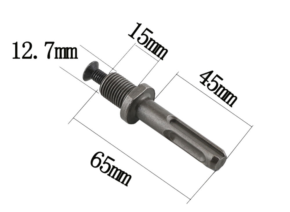 SDS Plus Adapter 1/2" Drill Chuck Connector Masonry-Drilling Adaptor