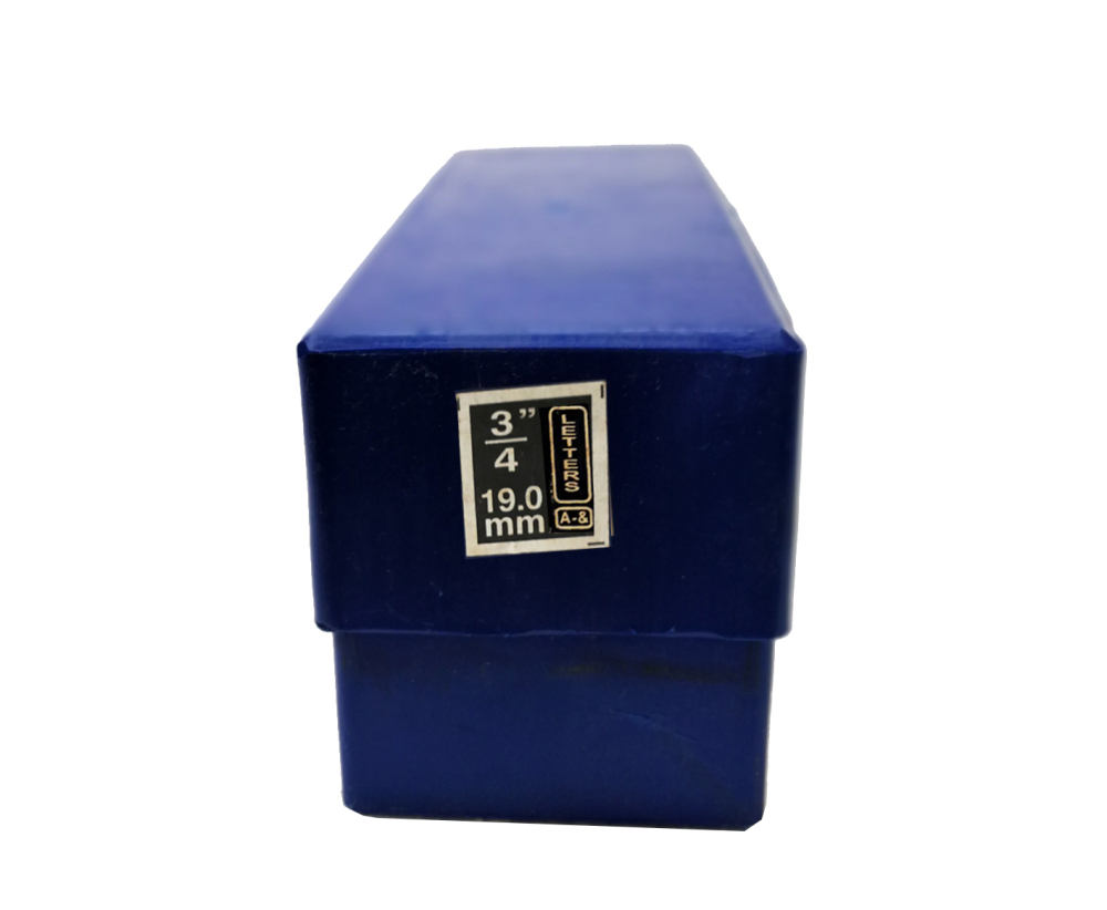 Industrial-Grade Alloy Steel A-Z Alphabet Letter or 0-9 Number Punch Stamp