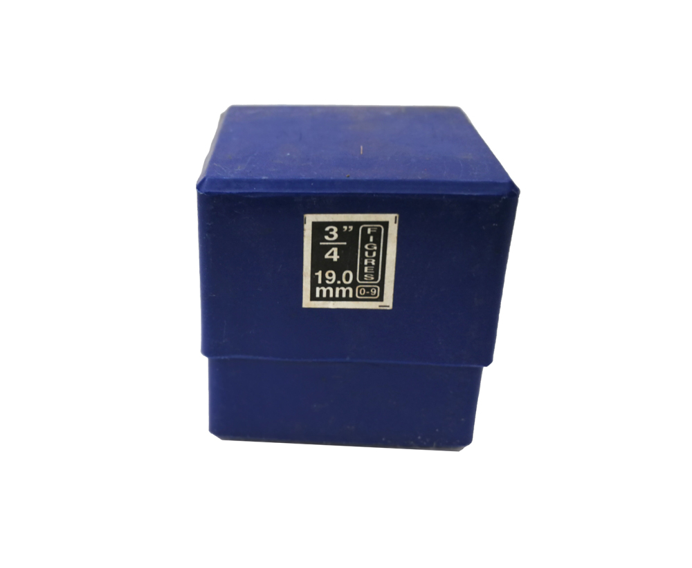 Industrial-Grade Alloy Steel A-Z Alphabet Letter or 0-9 Number Punch Stamp