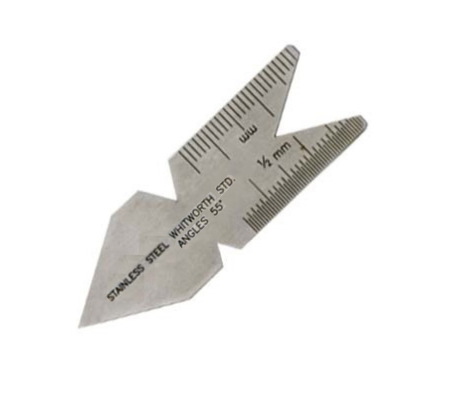 Centre Gauge Fish Tail Screw Thread Pitch Cutting Gauge 55 or 60 Degree
