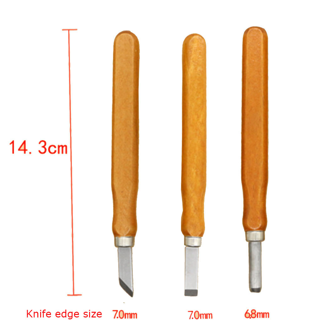 S2 Steel Woodworking Striking Engraving Carving Marking Knife Hobbyists Craftsman