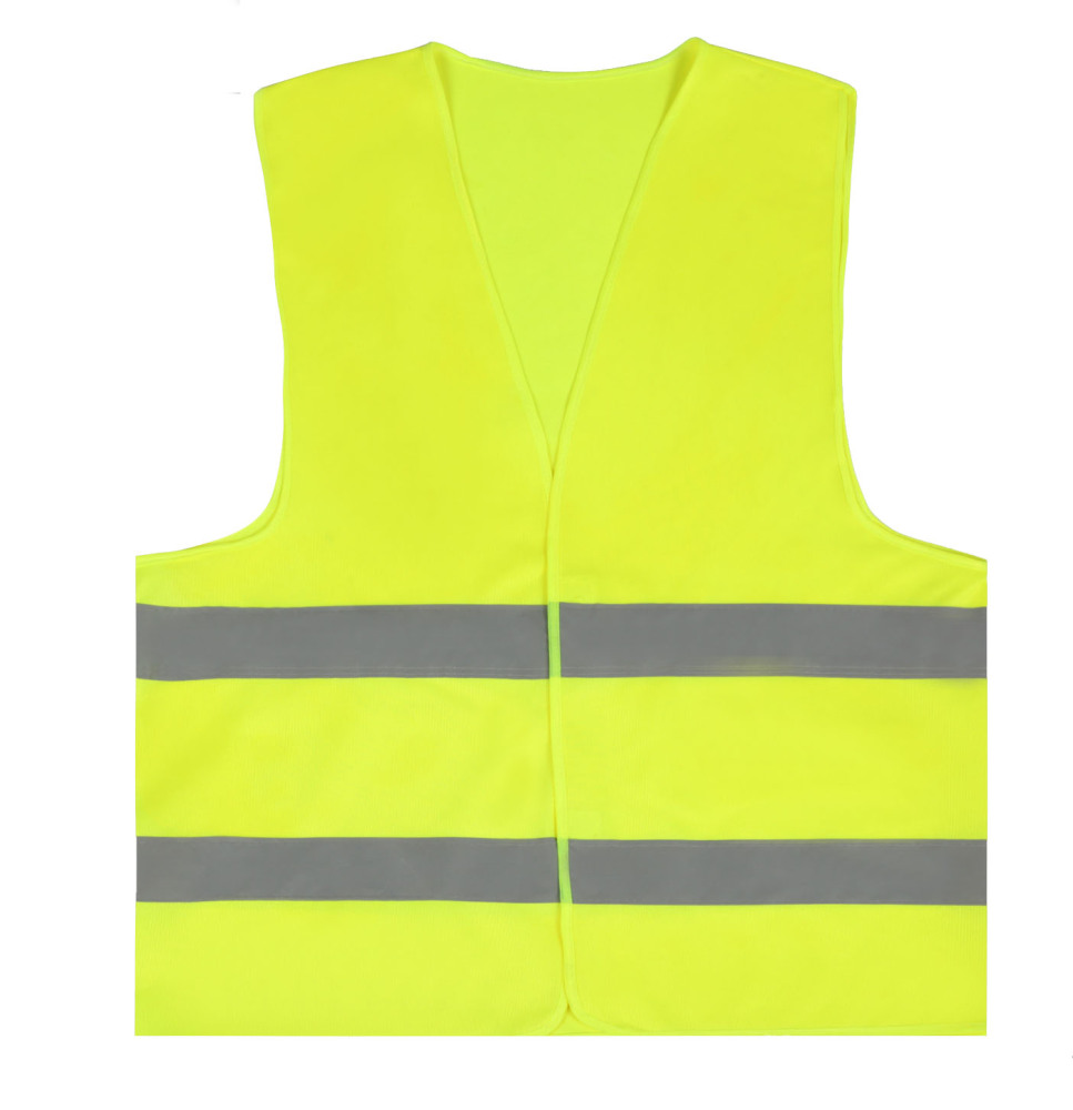 Hi Vis Safety Vest Reflective double Strips Work Jacket High Visibility