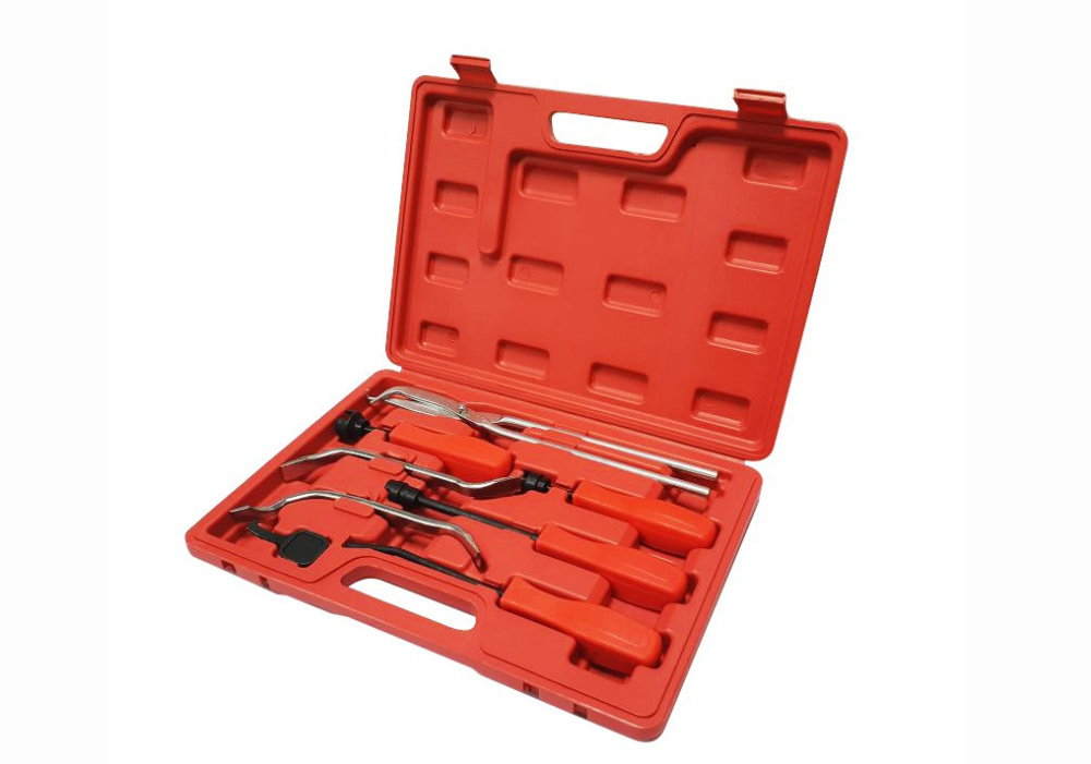 8pcs Brake Repairing Tool: Drum Brake Shoe Return Spring Removal Pliers Spoon