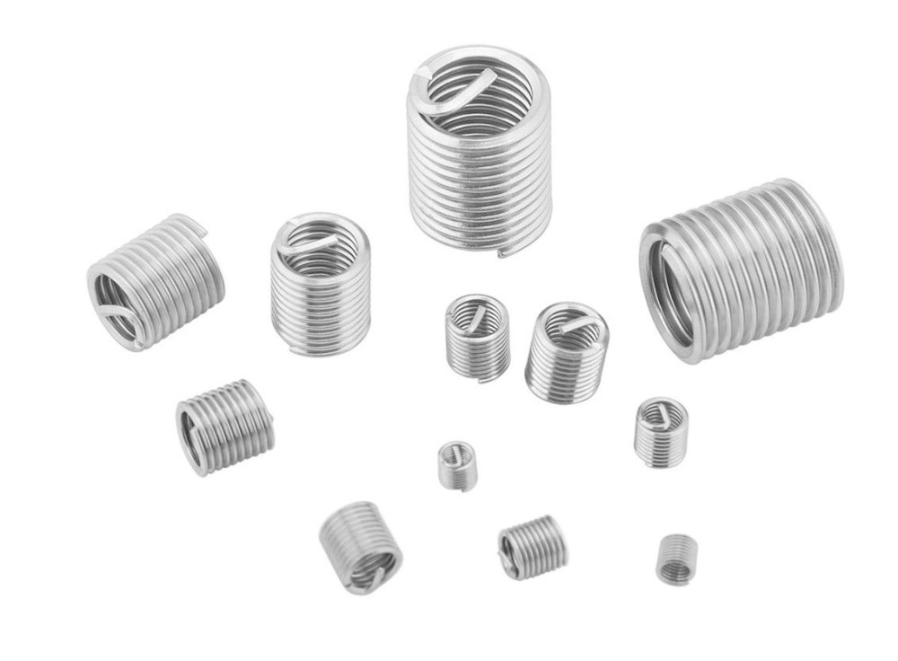 304 Stainless Steel Wire Screw Sleeve Thread Repair Insert Helicoil Kit M3 M4 M5 M6 M8 M10 M12