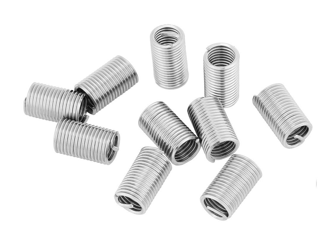 304 Stainless Steel Wire Screw Sleeve Thread Repair Insert Helicoil Kit M3 M4 M5 M6 M8 M10 M12