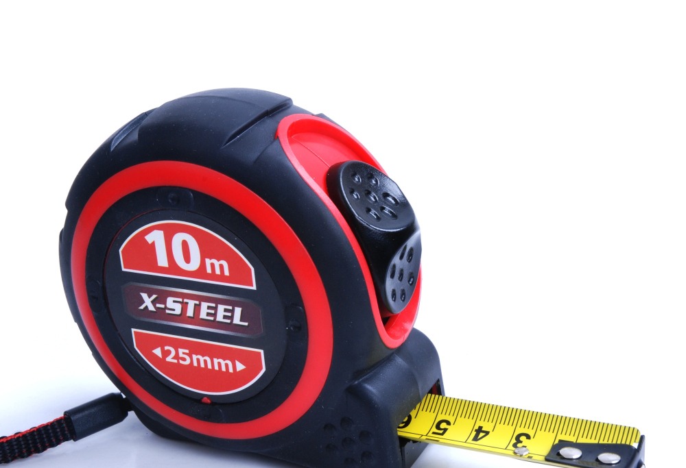 Profession 10m/33ft x25mm Dual Scale Measuring Tape Dual Magnetic System