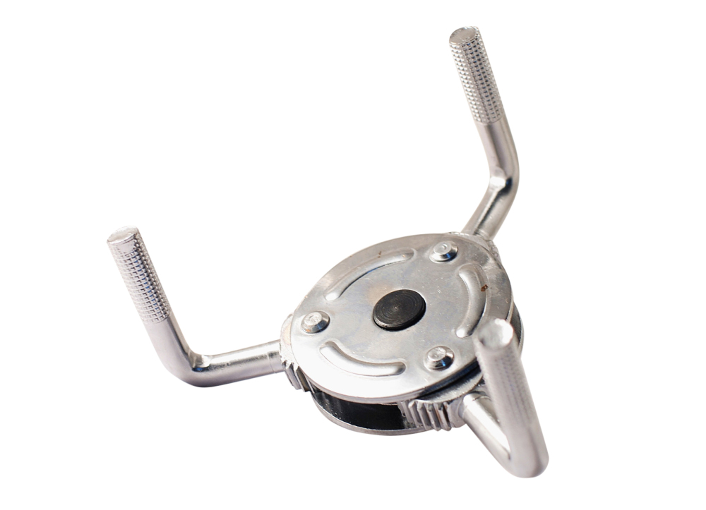 1/2" Dr. Adjust Three Round Jaw 2-Way Oil Filter Wrench Remover Cap 65-110mm