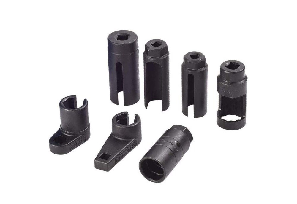 7pc Oxygen Sensor Socket Oil Pressure Sending Unit Remover Set