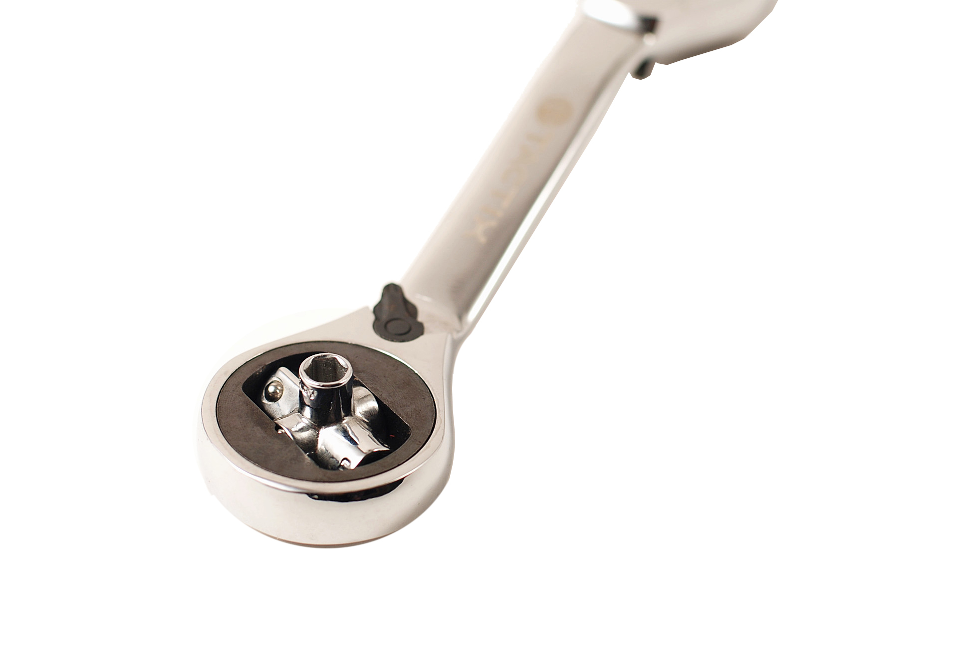 8-in-1 Swivel Reversible Ratchet 12PT Multi Socket & Adapter Wrench 5/16"-9/16"