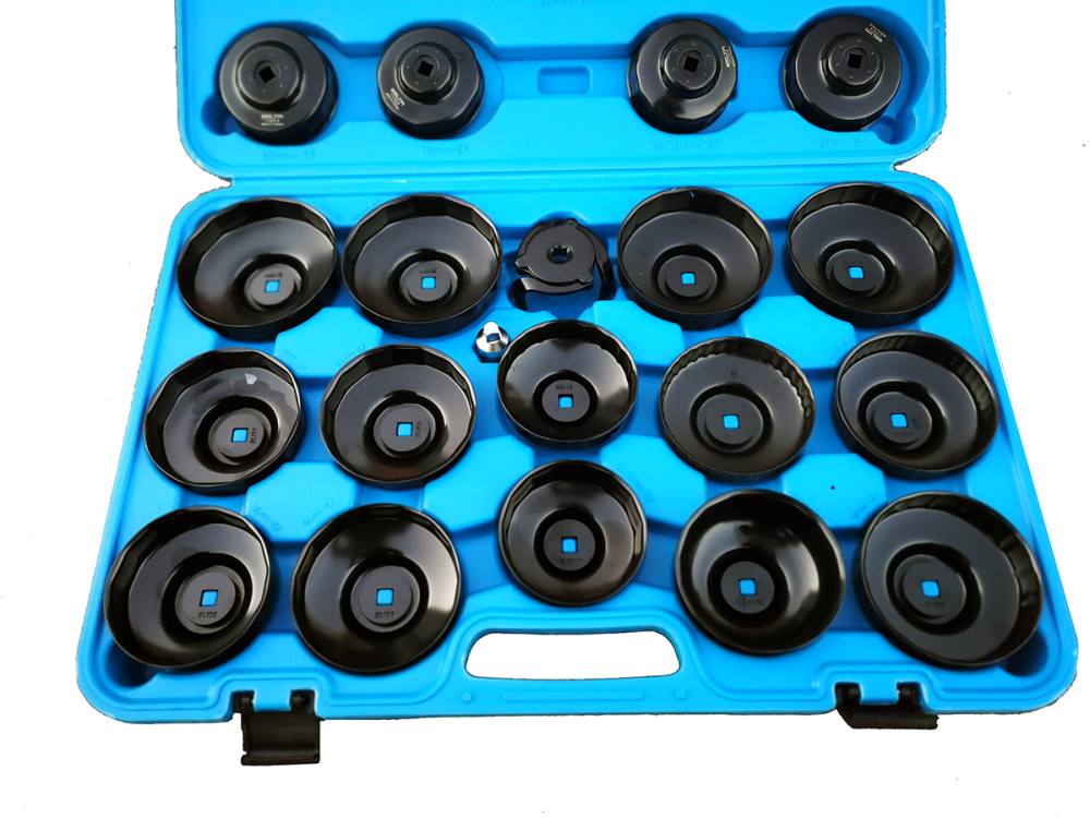 Selta Taiwan 30pc End Cap Cup Oil Filter Remove Wrench Set for AUDI BMW NISSAN PORSCHE etc.