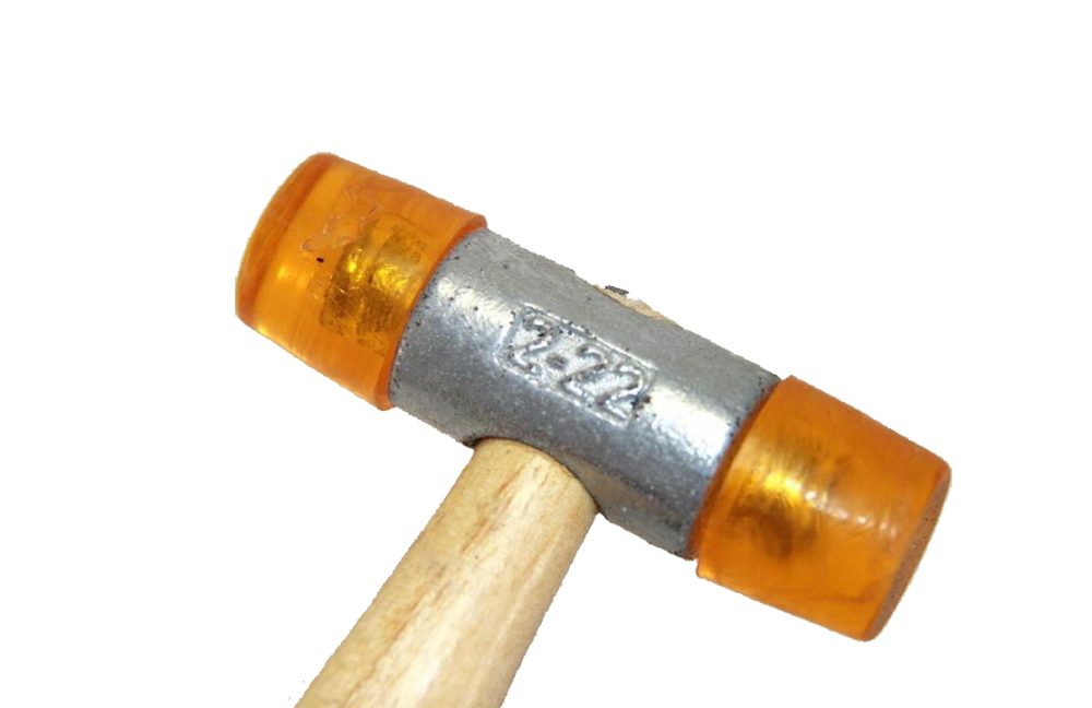 Two Way Double Faced Plastic Mallet Soft Hammer Option: 22mm/27mm/32mm