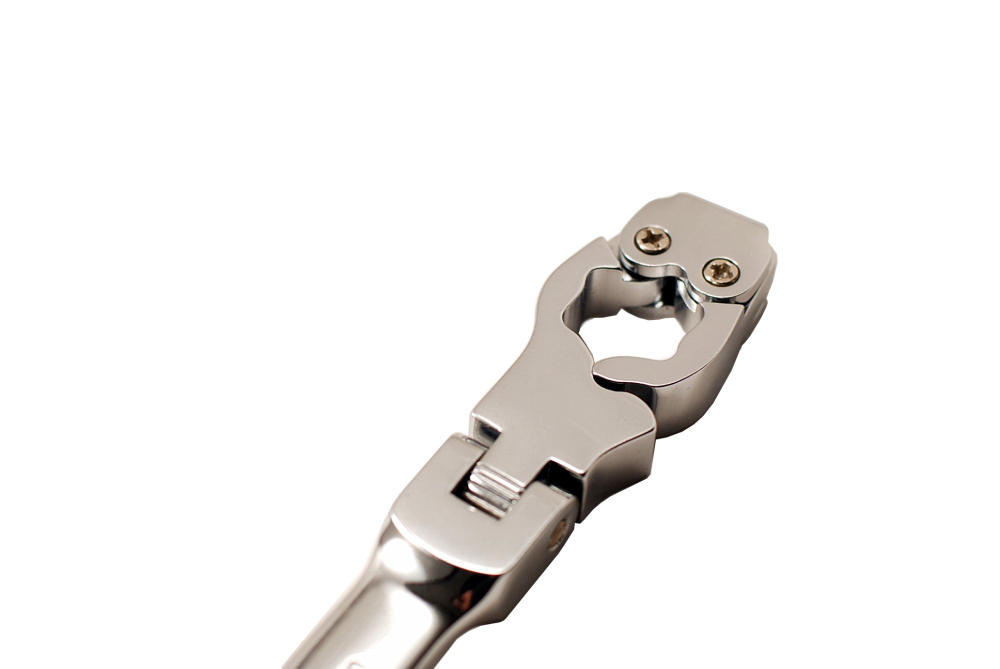 Flex Ratcheting Ratchet Action Flare Nut Brake Pipe Combination Tubing Wrench Spanner