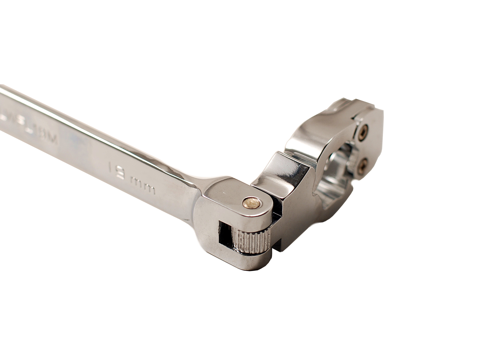 Flex Ratcheting Ratchet Action Flare Nut Brake Pipe Combination Tubing Wrench Spanner