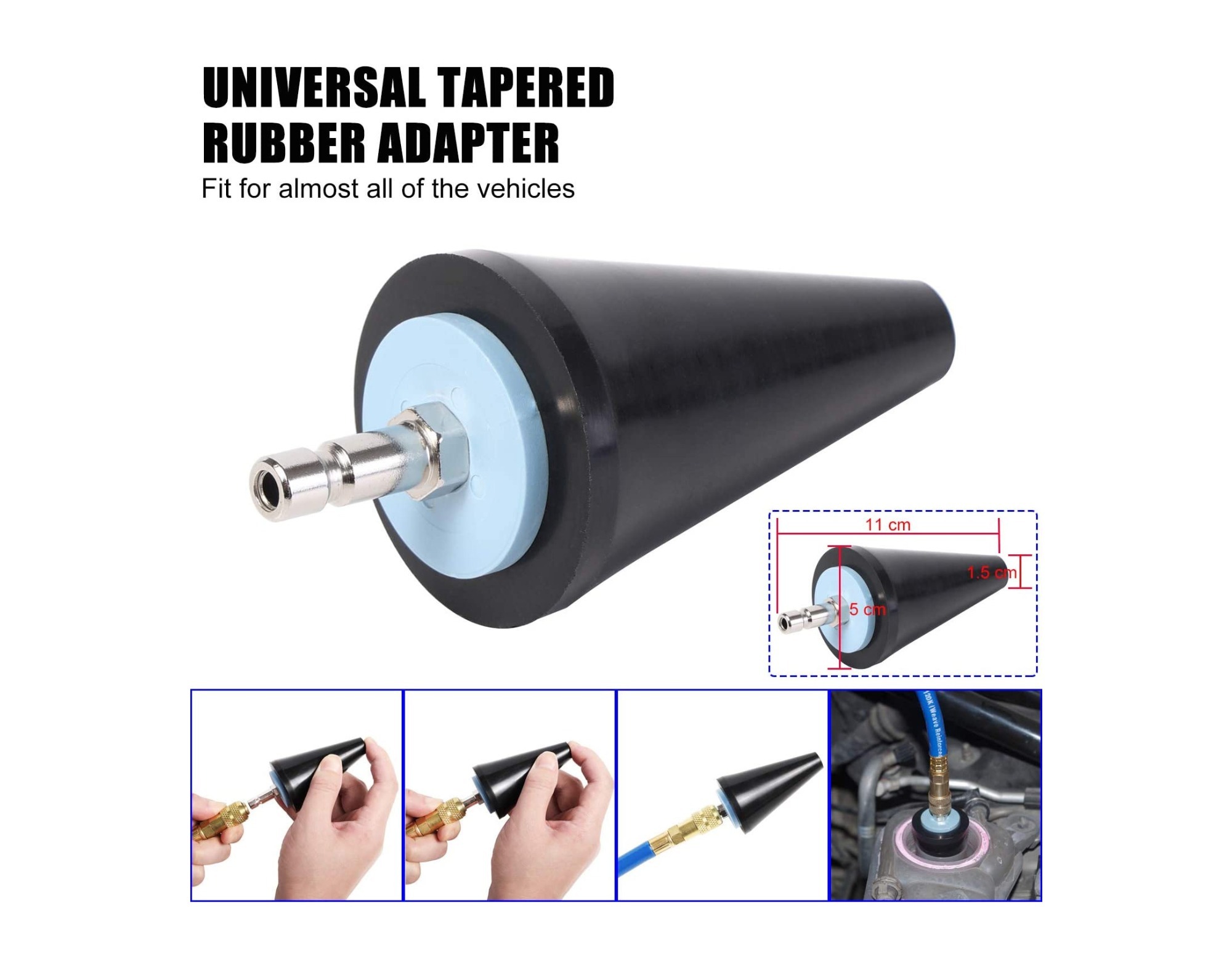 Selta Taiwan PATENTED CE Cooling System Vacuum Purge Radiator Coolant Refill Tool Kit for Car Van SUV Truck