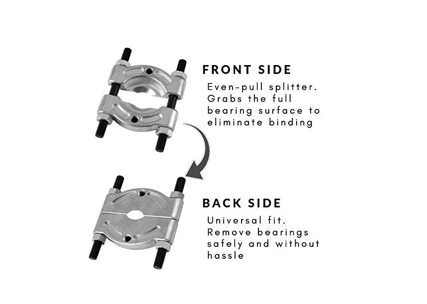 E-CAR Taiwan Bearing Gears Bushes Pulley Separator Puller Splitter Removal Tool 75-105/105-150mm
