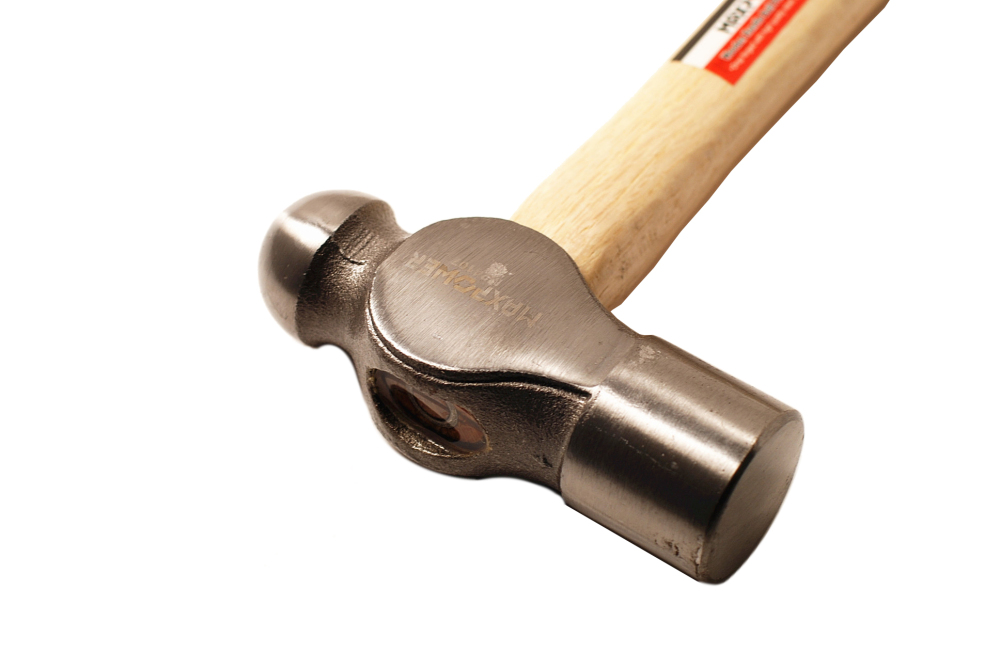 Professional Quality Ball Pein Engineer's Hammer Hickory Wooden Handle Option:16oz/24oz/32oz/48oz Ballpein