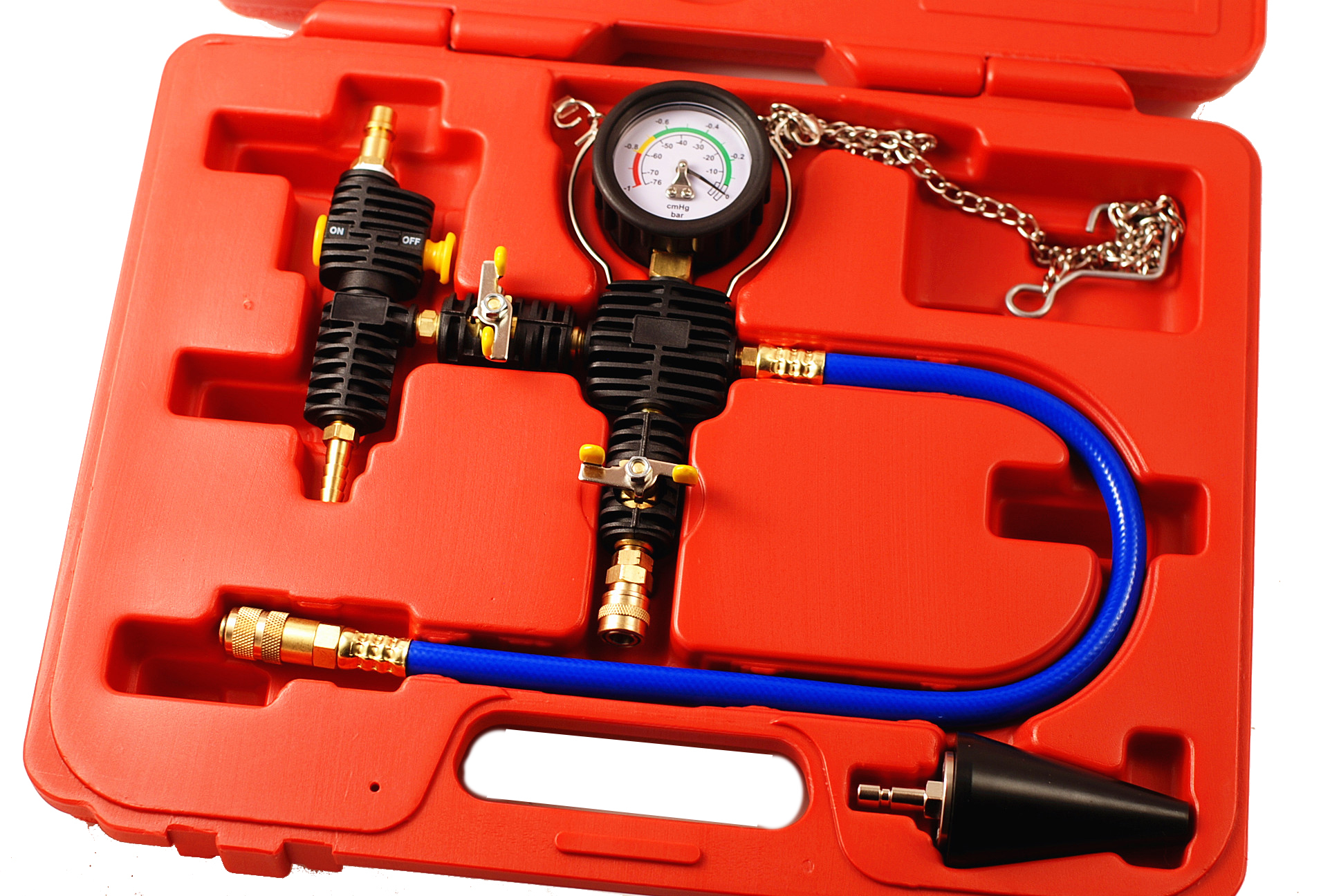 Selta Taiwan PATENTED CE Cooling System Vacuum Purge Radiator Coolant Refill Tool Kit for Car Van SUV Truck
