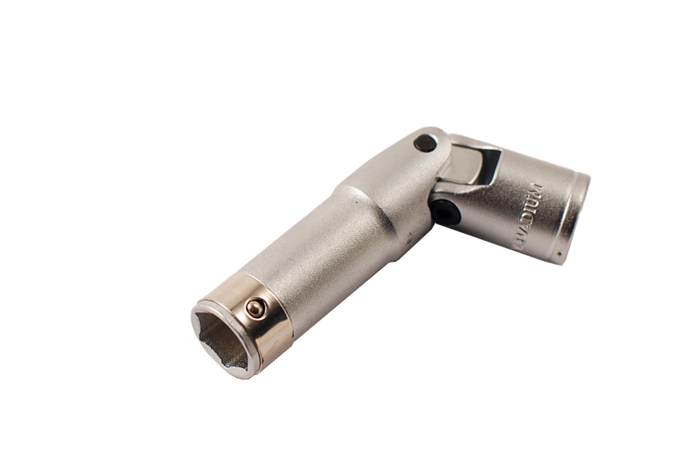 Selta Taiwan 6pc 3/8" Dr Cr-V 72mm Long Metal Clip Glow Spark Plug Universal Joint Socket:8-16mm