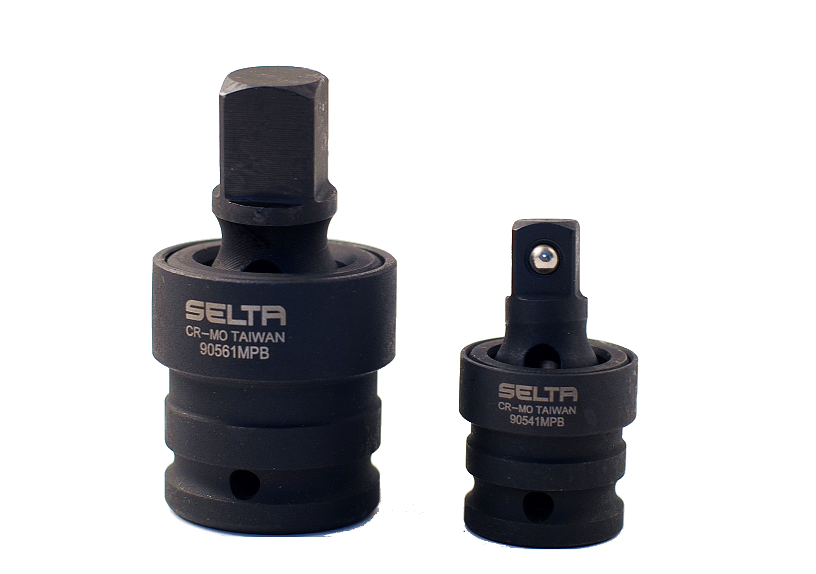 Selta Taiwan Cr-Mo Ball Type Universal Joint Impact Socket Adapter 360º Swivel