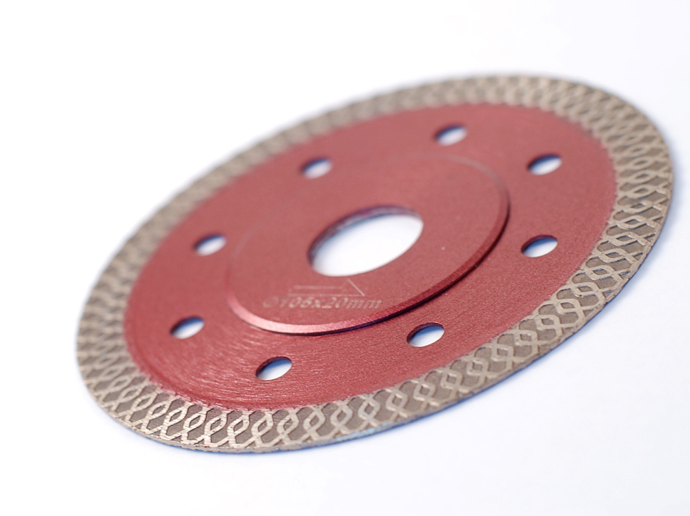 Super Thin Special-Shaped Corrugated Mesh Diamond Grinder Saw Blade Cutting Disc