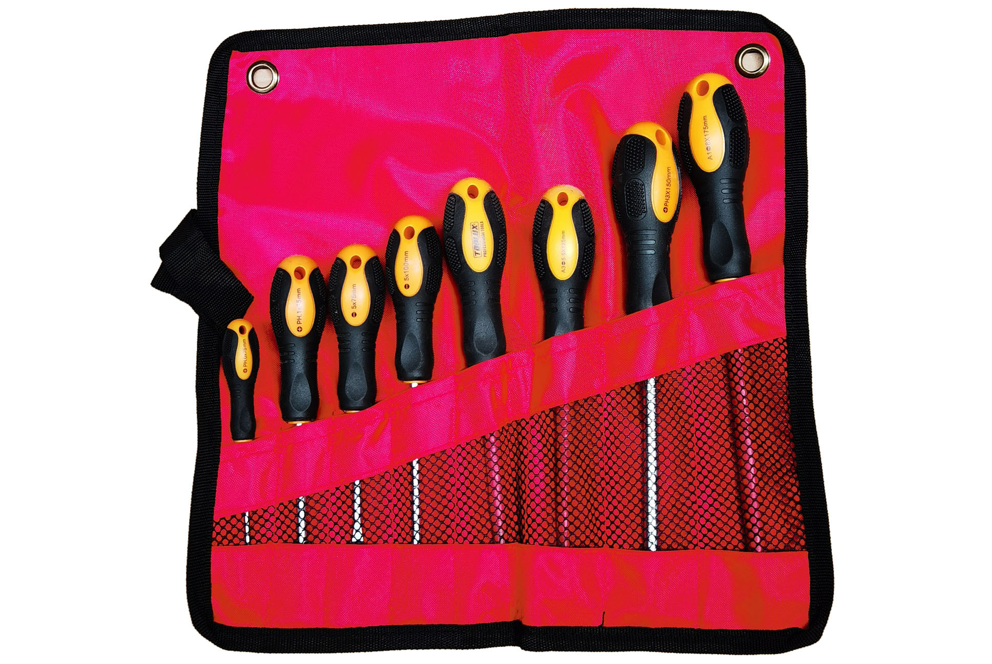Canvas Roll Pouch Display & Storage for Double Open/Offset Ring Spanner