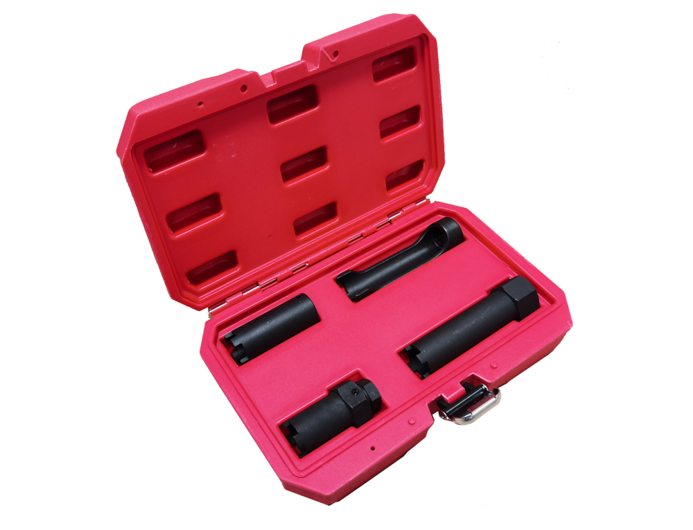 4pc Diesel Injector Socket with Teeth Set for Mercedes Neoplan & Setra