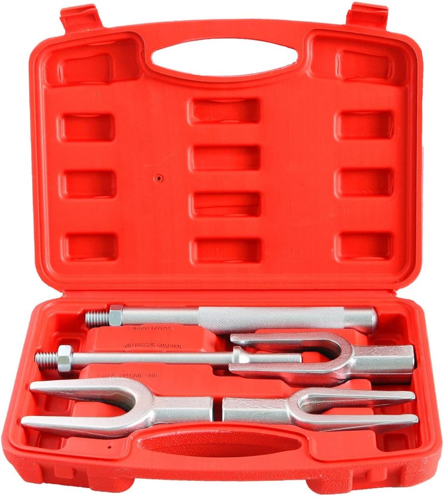 5pc Ball Joint Wedge Open Separator Kit: Tie Rod Pitman Arm Pickle Fork