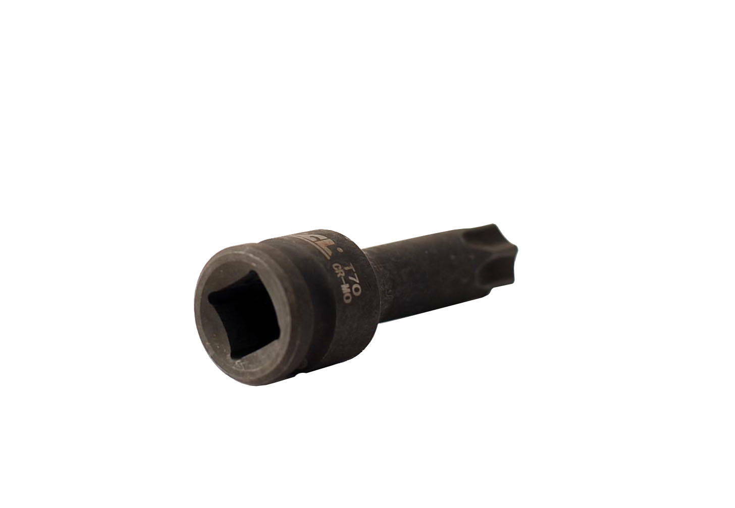 Cr-Mo 1/2" Dr. 75mmL Torx Star Deep Impact Socket Bits: T20-25-30-40-45--70-80-90-100