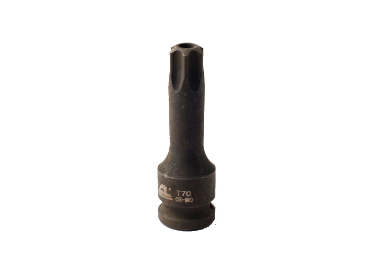 Cr-Mo 1/2" Dr. 75mmL Torx Star Deep Impact Socket Bits: T20-25-30-40-45--70-80-90-100