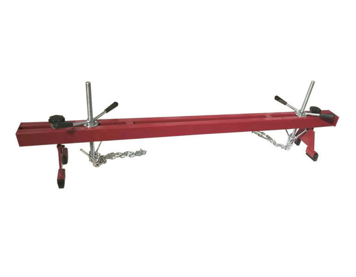 1.5m Auto Car Engine Support Bar Heavy Duty 2 Chains Dual Hooks