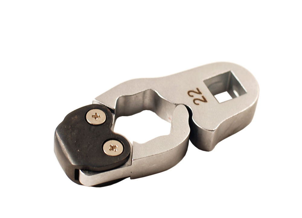 Patended Ratchet Action Flare Nut Brake Pipe Spanner Crowfoot Tubing Set