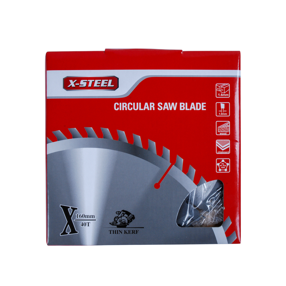 160mmx20mmx40T 1.6mm Super Thin Kerf Carbide Tiped Circular Saw Finish/Plywood Timber Cutting Blade Disc