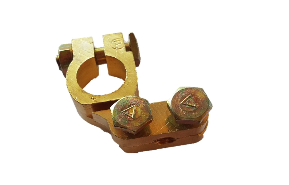 2pc Universal Car Battery Terminal Clamp Quick Connector