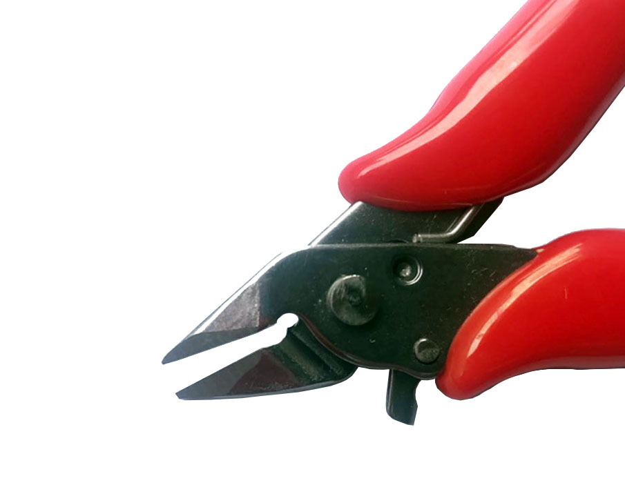 Stainless Steel Alloy 3.5" Cable Flush Cutter Precision Shear Wire Snips Pliers