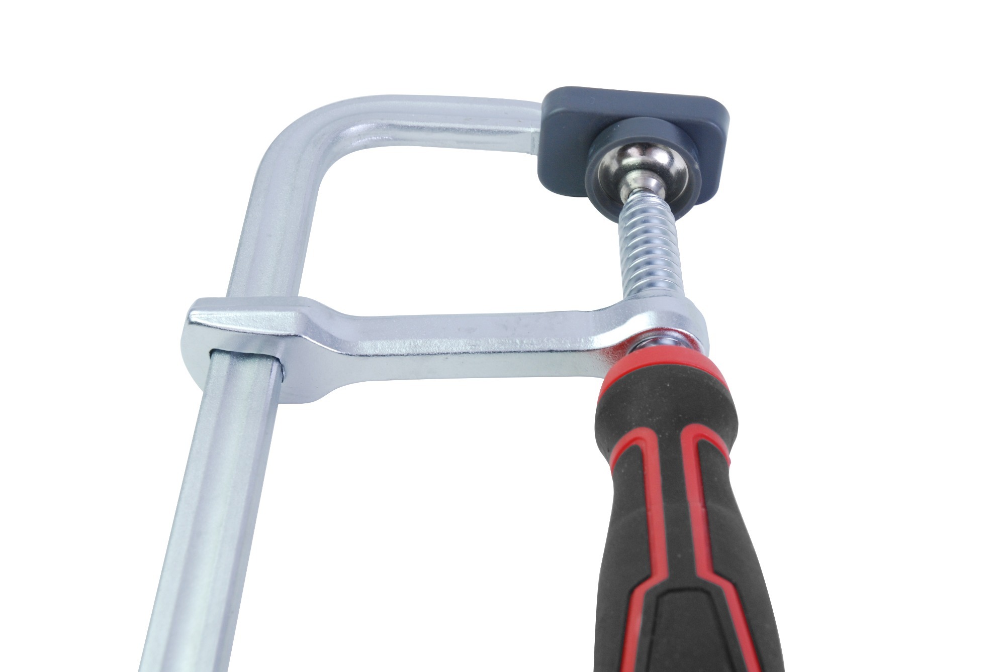 Heavy Duty One-piece-all Steel F-Type Screw Bar Clamps 2pc Set