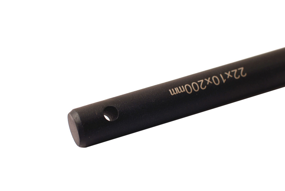 Industrial Construction 40-Cr Straight Carrot Barrel Drift with Hole Option:22/26/30x10mm