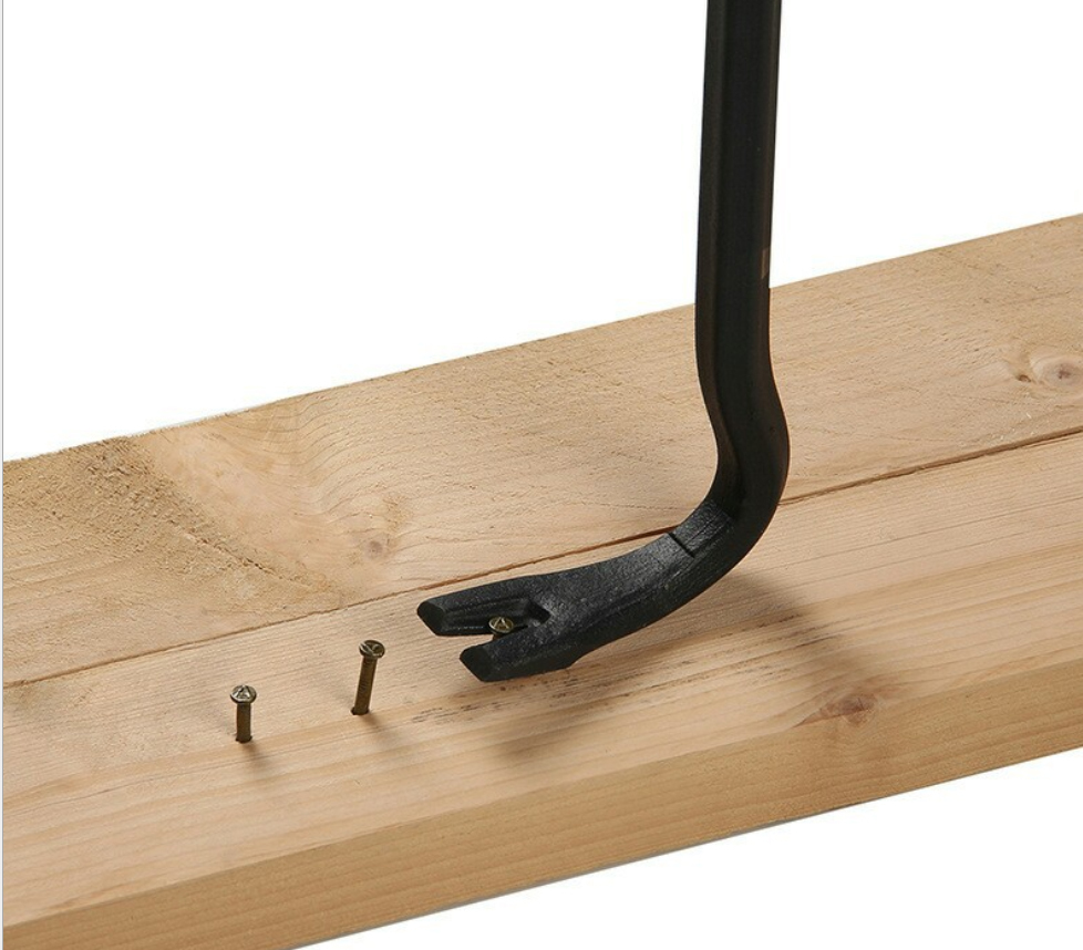 31" Gooseneck Wrecking Pry Bar 20mmx780mm Angled Chisel Nail Puller