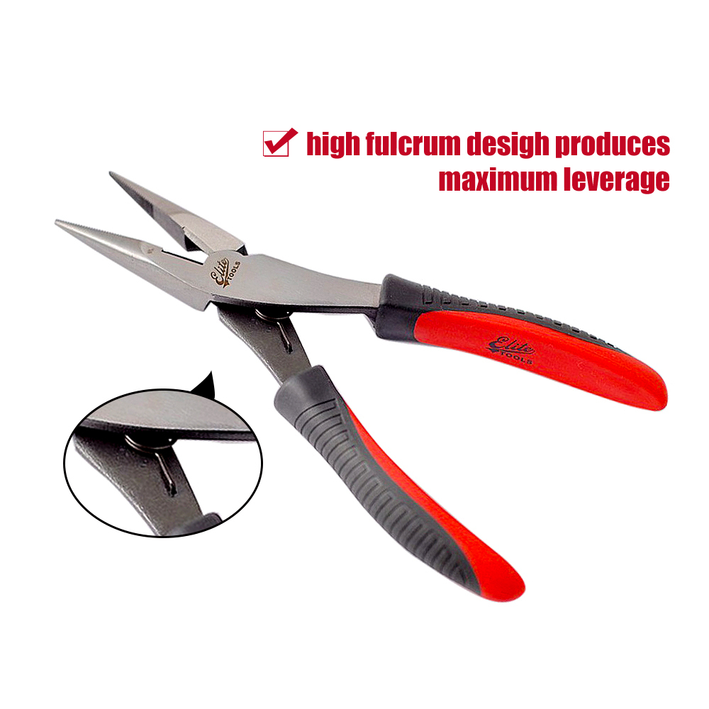 Professional Spring Loaded Long Nose Pliers Wire Wrapping